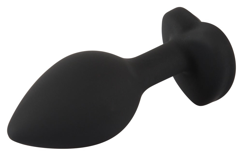 Plug Anal de Silicona You2Toys con Piedra de Cristal en Forma de Corazón