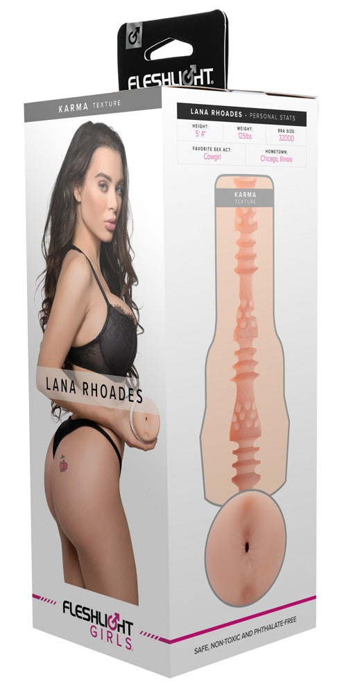 Masturbador Lana Rhoades Karma Fleshlight - Experiencia Anal Realista
