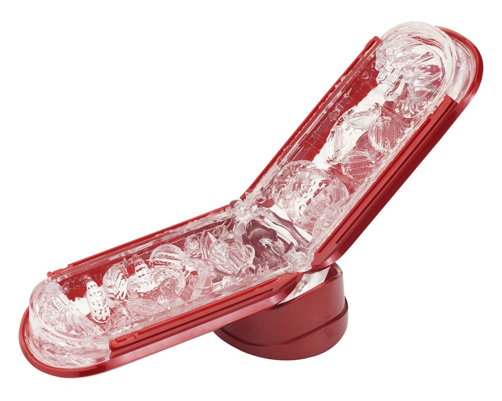 Tenga Flip Zero Red con Calentador - Masturbador Premium con Control de Temperatura