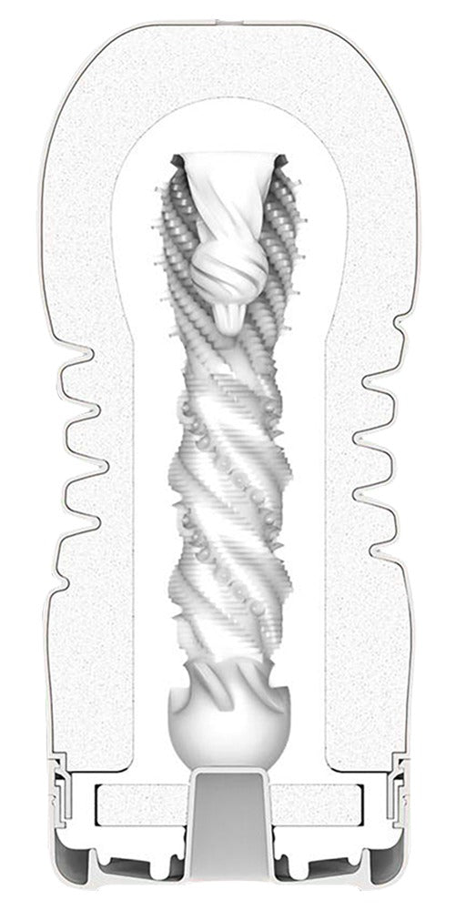 Tenga Premium Rolling Head Cup - Masturbador con Cabeza Rotativa y Control de Succión