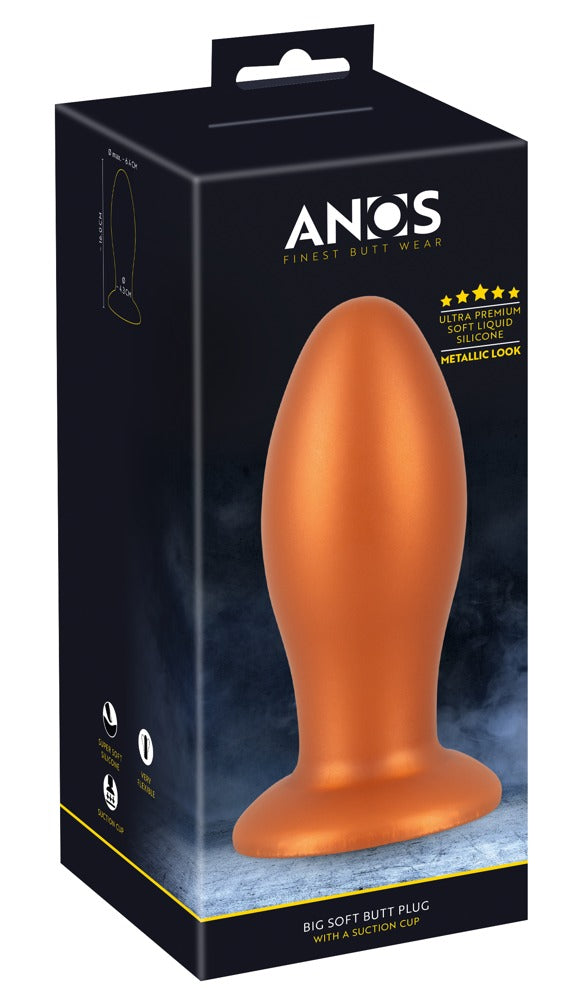 ANOS Big Soft Butt Plug - Plug Anal XL con Ventosa
