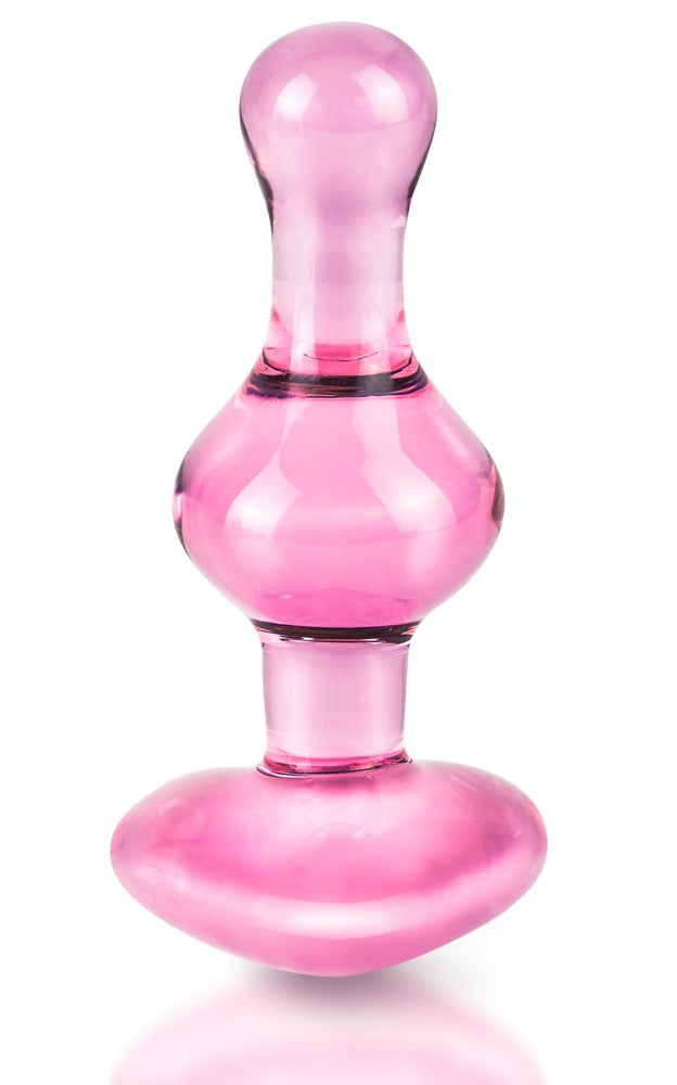 Icicles No. 75 Pink - Plug de Cristal Artesanal para Temperaturas