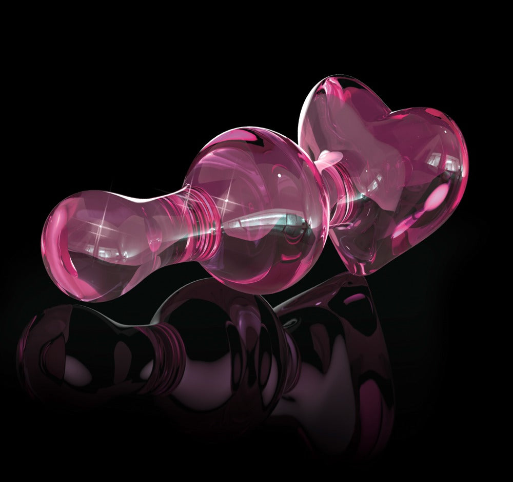 Icicles No. 75 Pink - Plug de Cristal Artesanal para Temperaturas