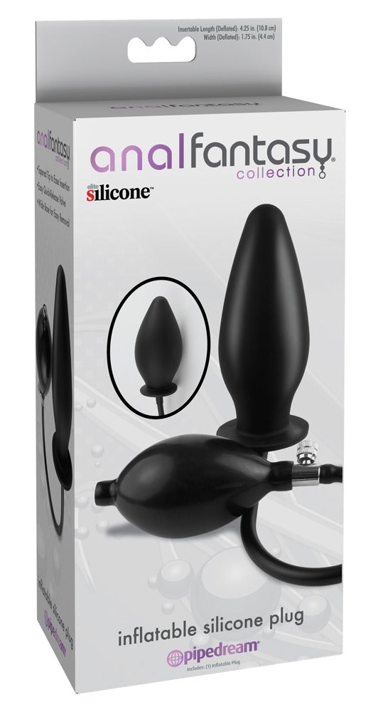 AFC Plug Anal Inflable de Silicona - Entrenamiento y Estimulación Avanzada