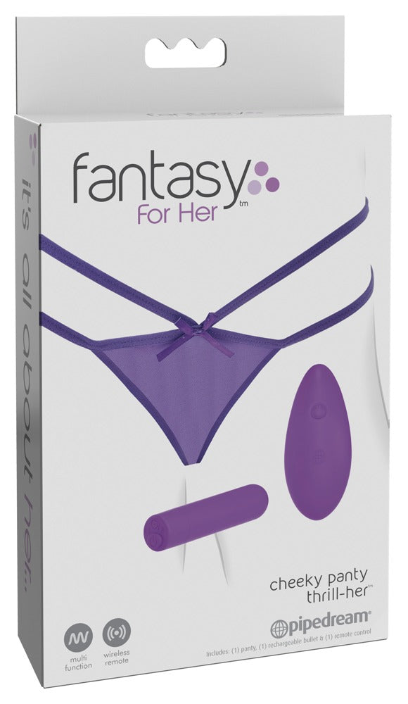 FFH Petite Panty Thrill-Her - Braguitas Vibradoras con Control Remoto