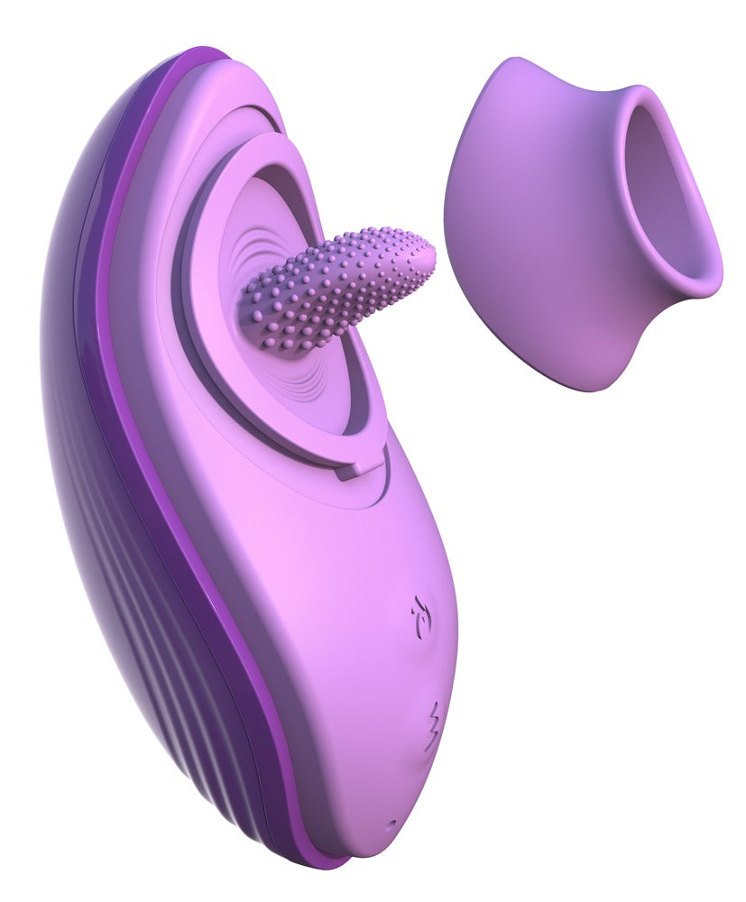 FFH Silicone Fun Tongue - Vibrador Externo de Silicona con Lengua Estimuladora