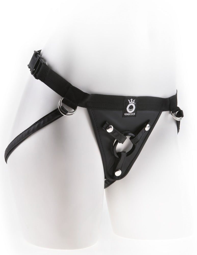 KC Fit Rite Harness Black - Arnés Strap-On Ajustable KING COCK