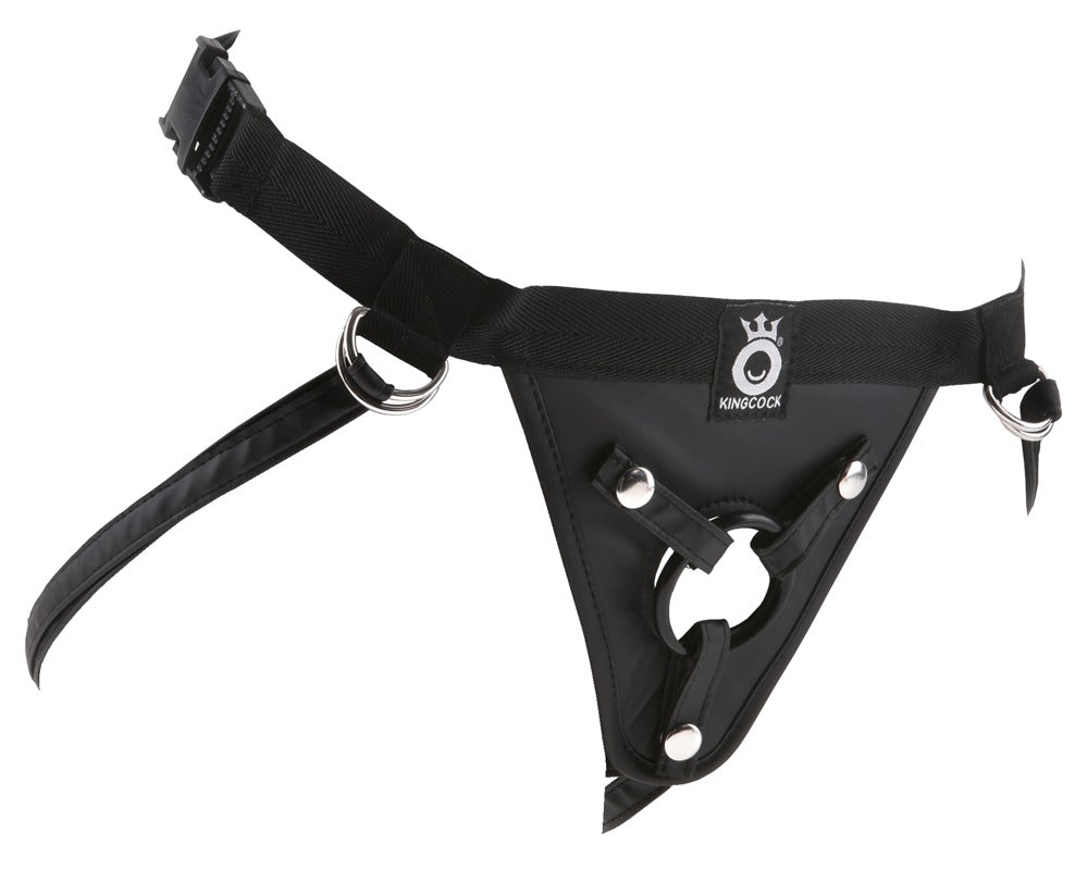 KC Fit Rite Harness Black - Arnés Strap-On Ajustable KING COCK