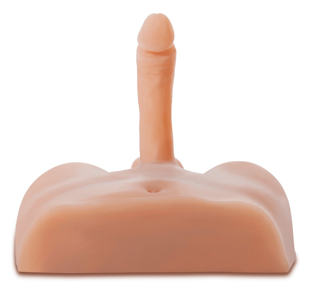 Masturbador Realista Fuck My Hard Cock - Torso con Pene Erecto 18cm