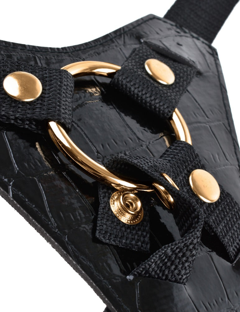 FFG Designer Strap-On Arnés Ajustable con Dildo Extraíble