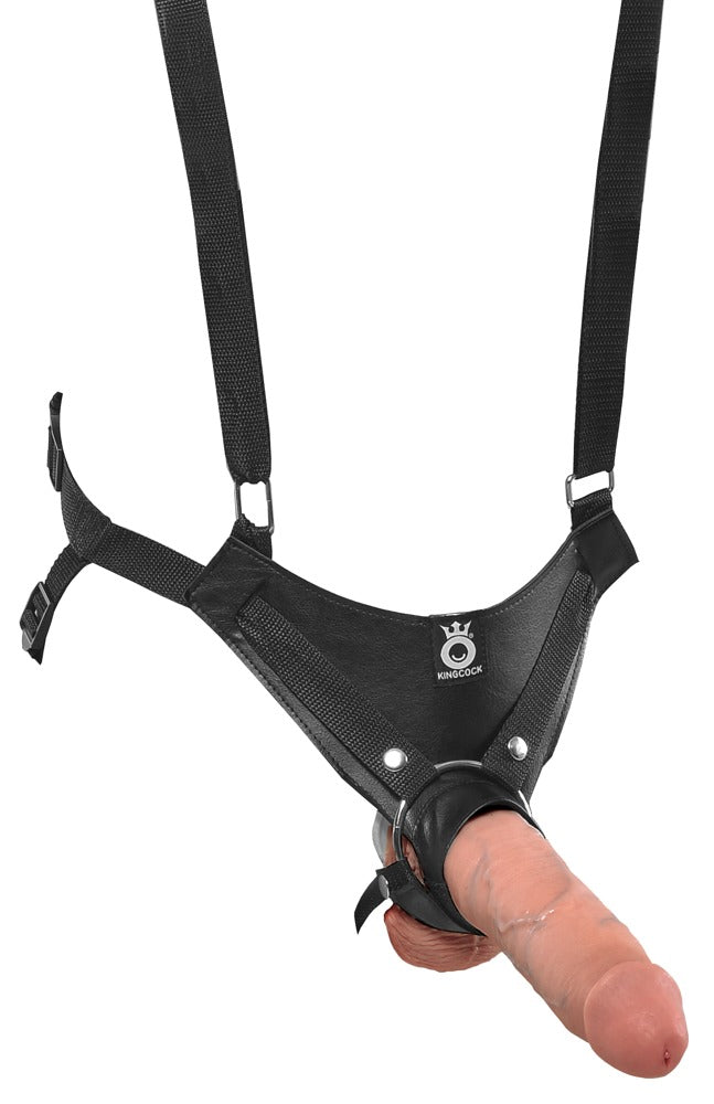 KC 10 Hollow Strap On Suspend - Arnés Ajustable con Consolador Hueco