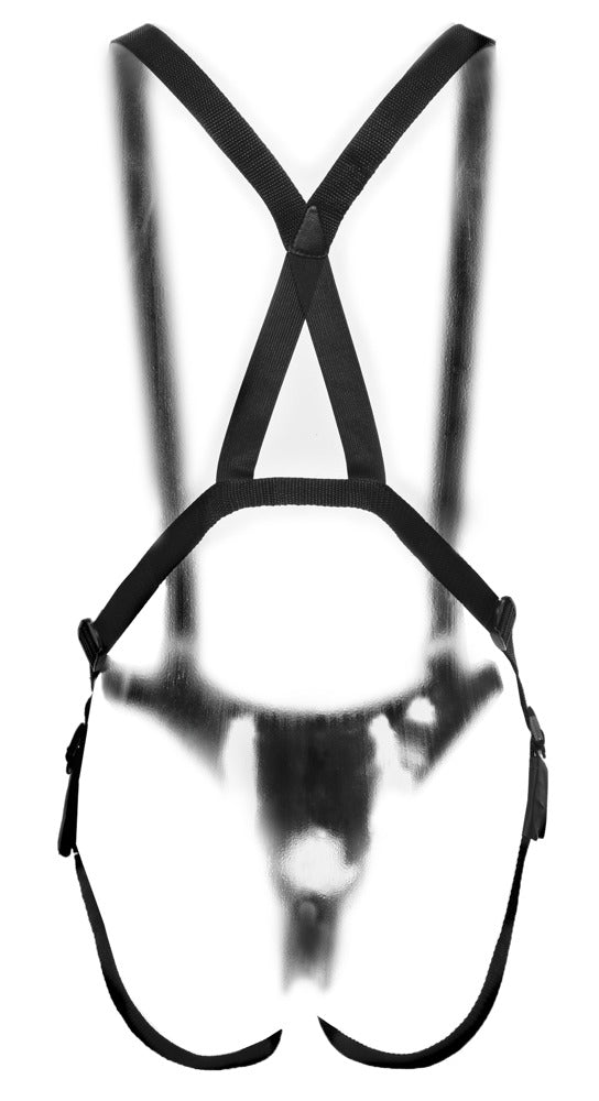 KC 10 Hollow Strap On Suspend - Arnés Ajustable con Consolador Hueco