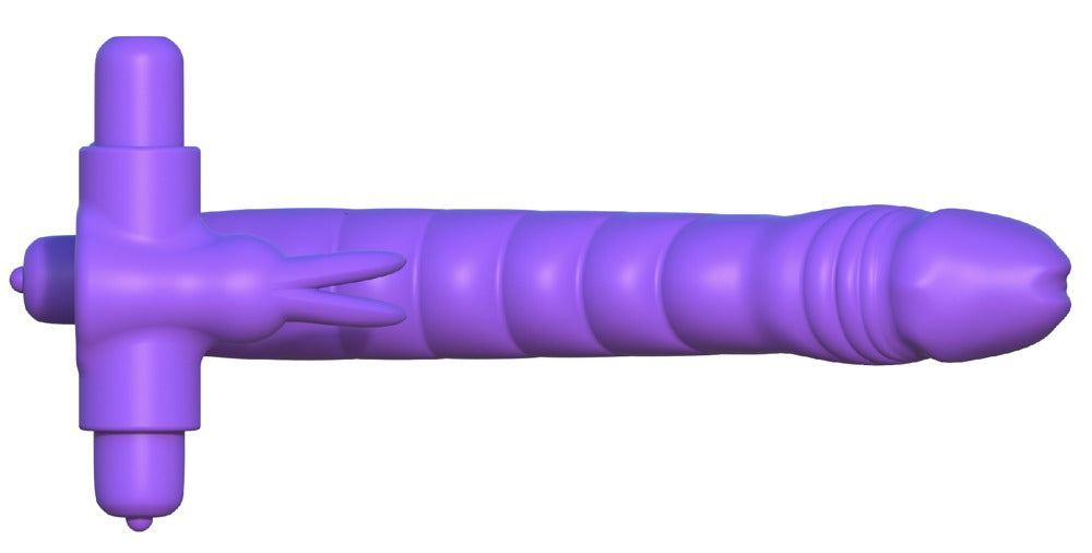 FCR Silicone Double Penetrator - Anillo Vibrador de Pareja con Estimulador