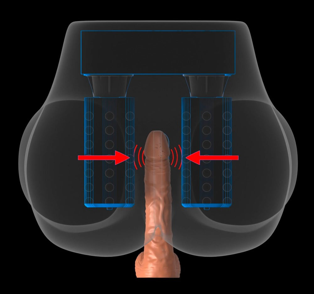 PDX Elite Milk Me Silly Light - Masturbador Torso con Vibración