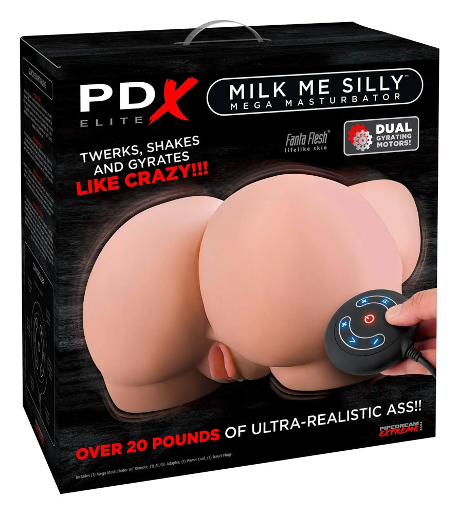 PDX Elite Milk Me Silly Light - Masturbador Torso con Vibración