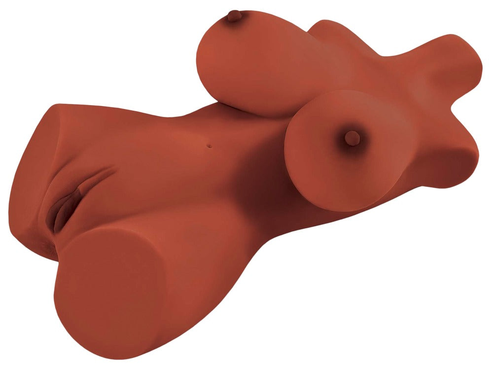 PDX Plus Perfect 10 Torso - Masturbador Realista con Doble Canal
