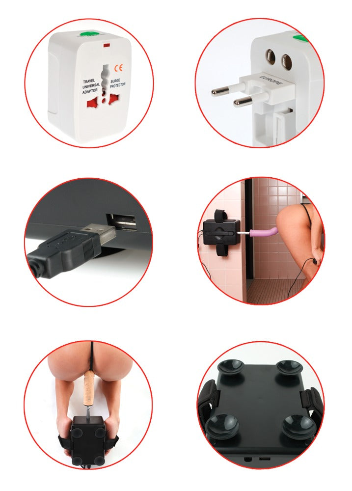 FFS Portable Sex Machine - Máquina Sexual Portátil con Accesorios