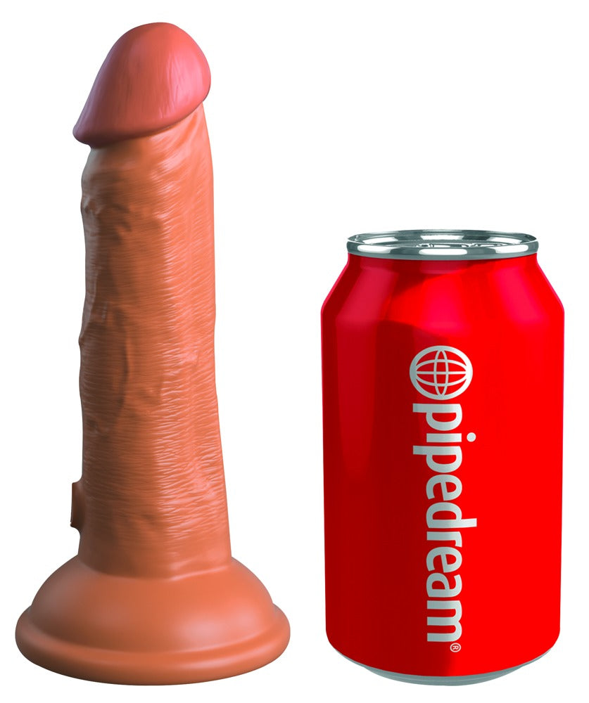 King Cock Elite KCE 6 DD - Vibrador Realista 6" Recargable