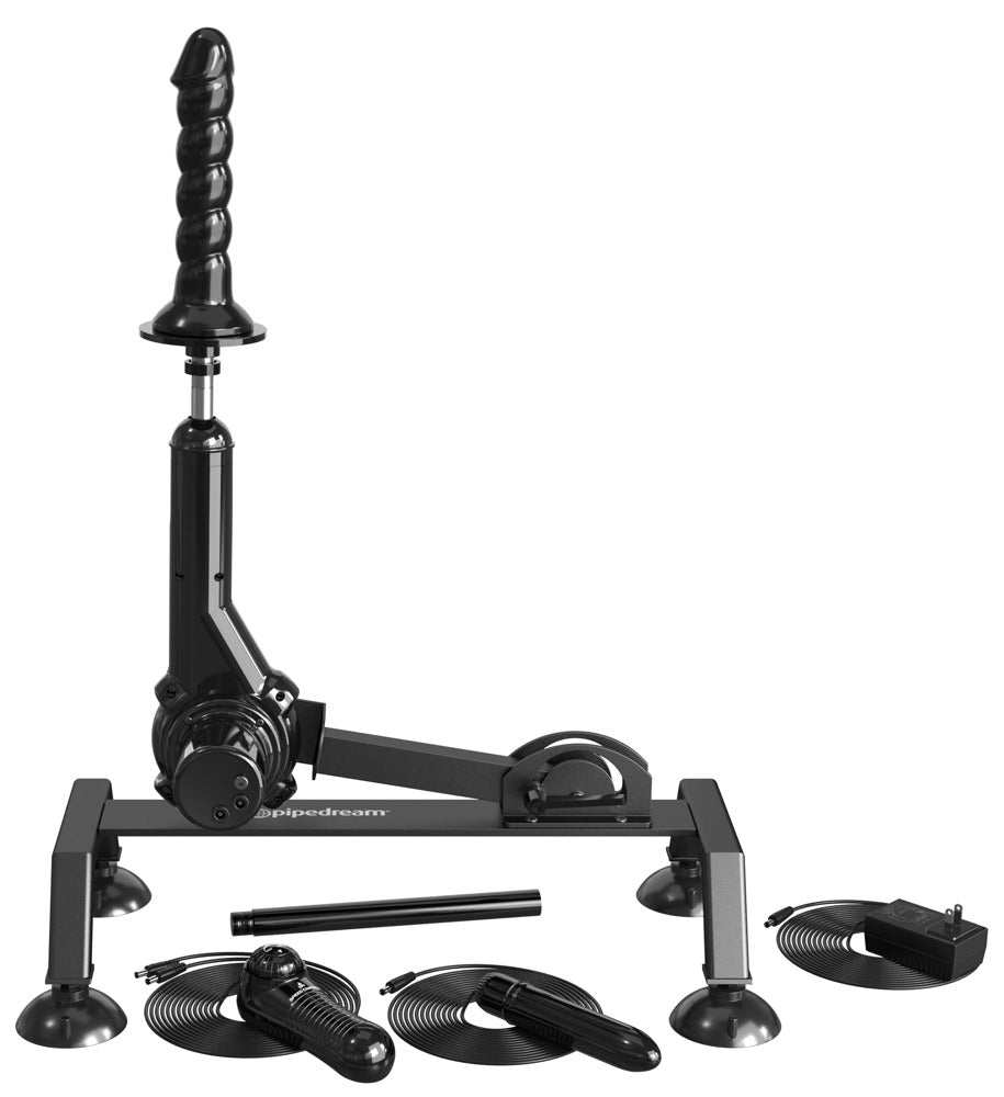 FFS Body Dock Sex Machine Black - Máquina Sexual Eléctrica con Mando a Distancia