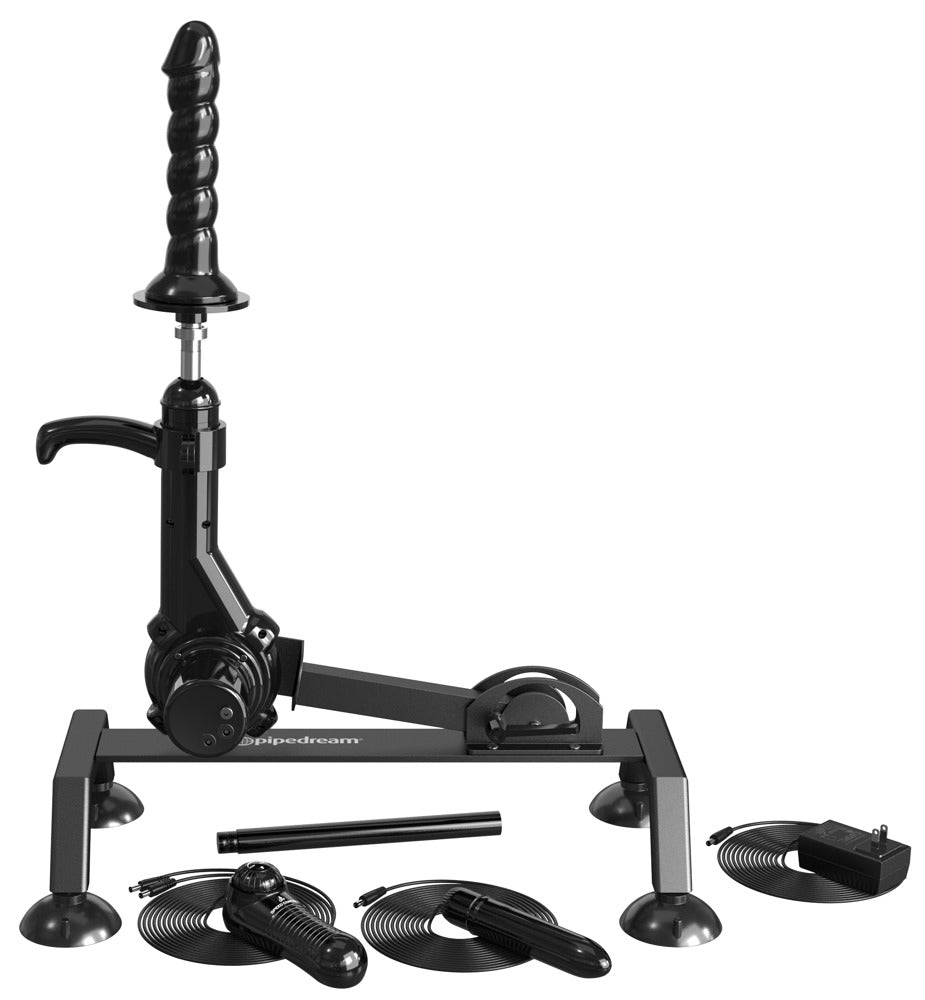 FFS Body Dock Sex Machine Black - Máquina Sexual Eléctrica con Mando a Distancia