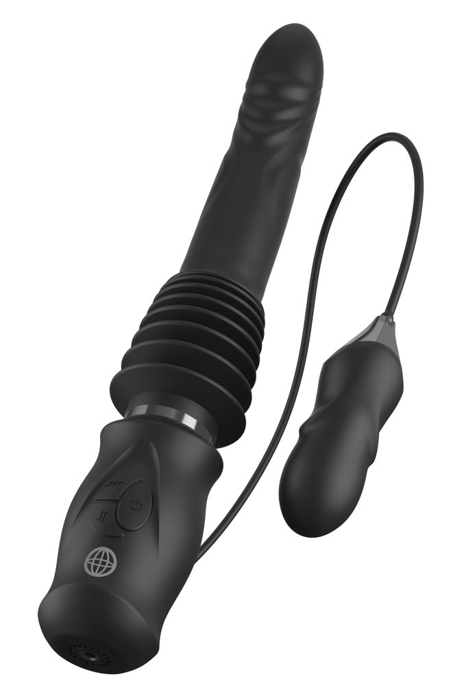 FFS Ultimate Silicone Thruster - Vibrador de Pareja con Huevo Estimulador