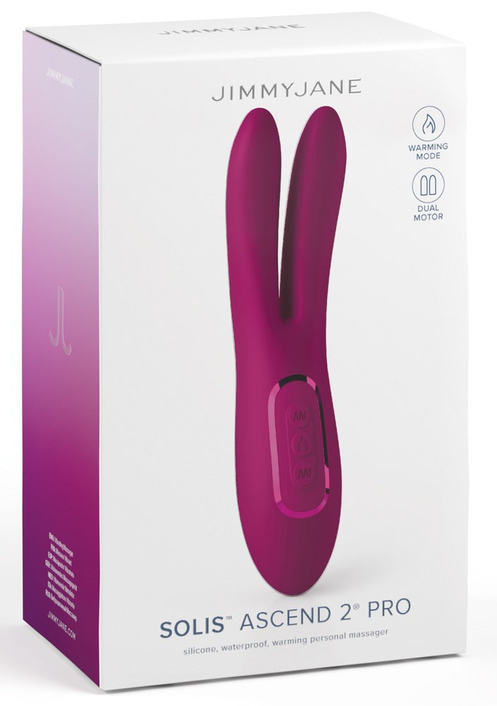 JJ Solis Ascend 2 PRO - Vibrador Clítoris con Dos Motores y Calor