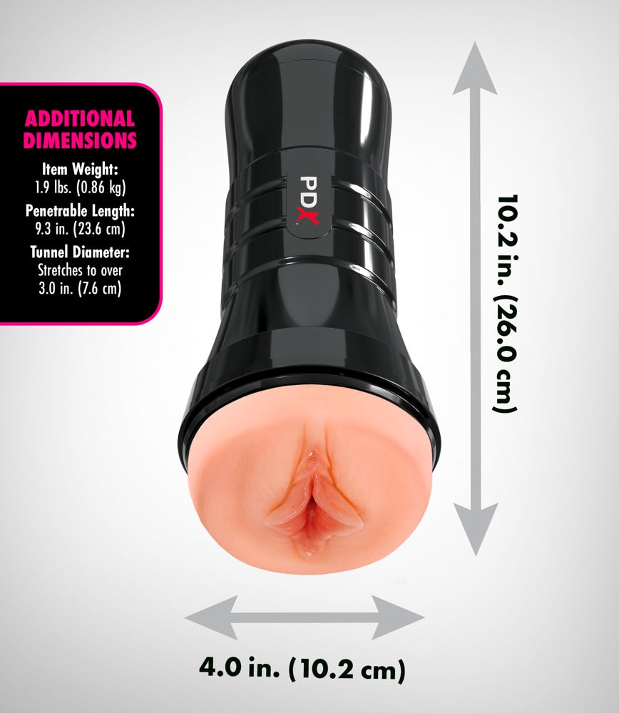 PDX Extreme Wet Pussies Luscious Lips XXL - Masturbador sin Vibración