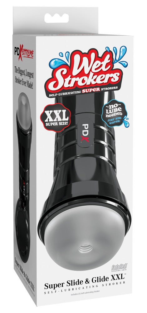 PDX Extreme WetStroker Slide XXL - Masturbador sin Vibración