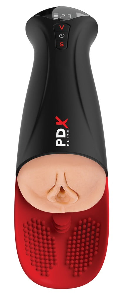 PDXE Fuck-O-Matic Pro XL Light - Masturbador con Vibración y Succión