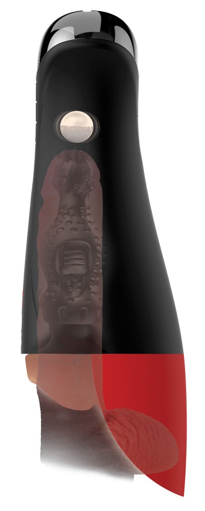 PDXE Fuck-O-Matic Pro XL Brown - Masturbador con Vibración y Succión