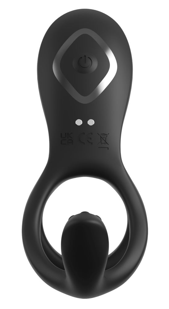 FCR Couples Cage Max Black - Funda con Anillos de Estimulación