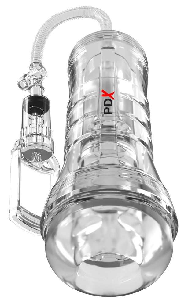 PDX Elite ViewTube Vac XXL - Masturbador Transparente con Succión