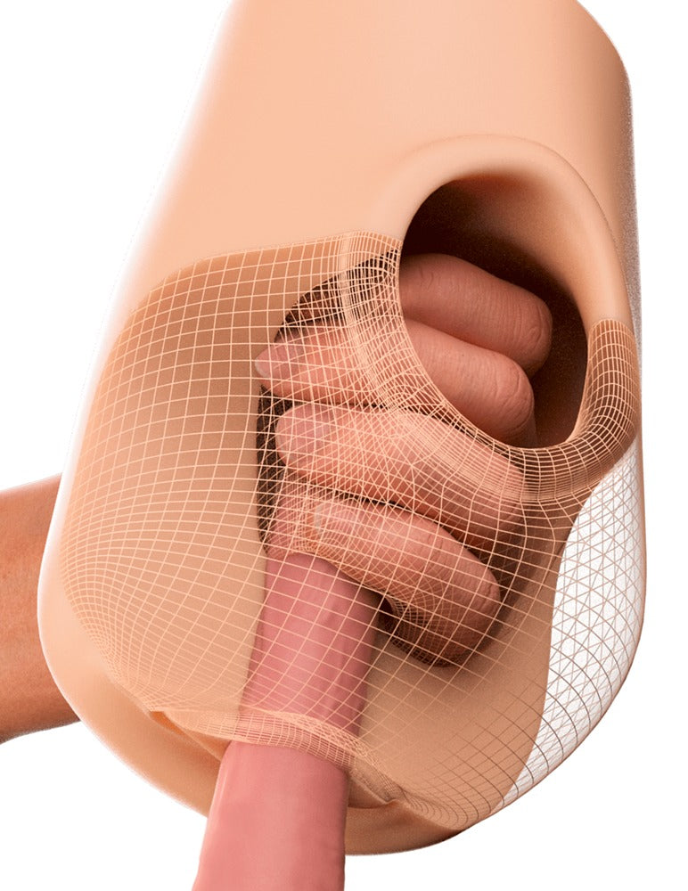 PDX Plus Pussy Pounder Squeeze Stroker - Masturbador con Núcleo de Estrujamiento