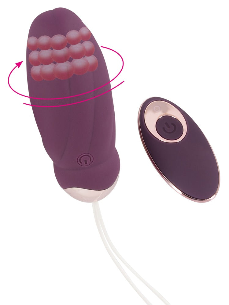 Javida RC Rotating Love Ball - Huevo Vibrador Recargable con Mando a Distancia