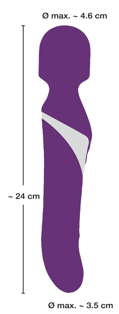 Javida Wand & Pearl Vibrator - Masajeador Varita y Perlas Recargable