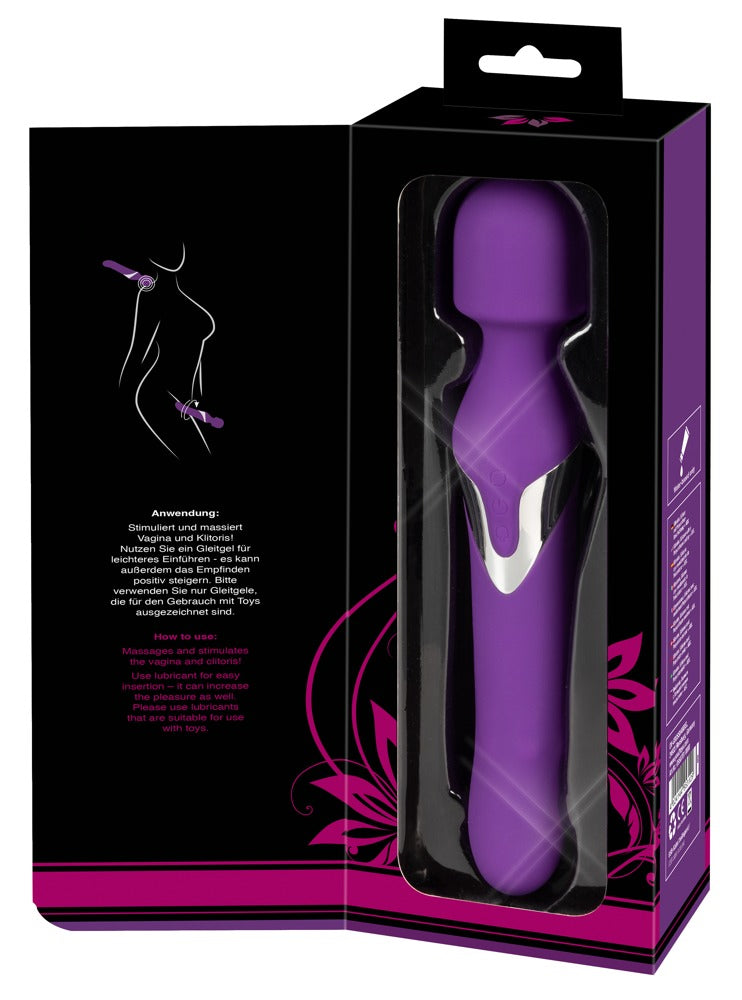Javida Wand & Pearl Vibrator - Masajeador Varita y Perlas Recargable