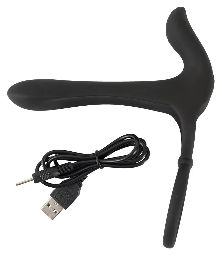 Black Velvets Couples Vibrator - Anillo Vibrador para Parejas