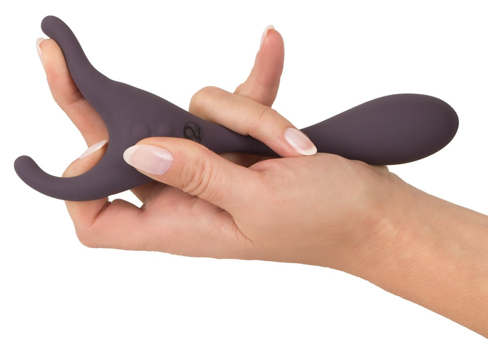 CC RC Couple's Vibr - Vibrador Doble con Control Remoto para Parejas