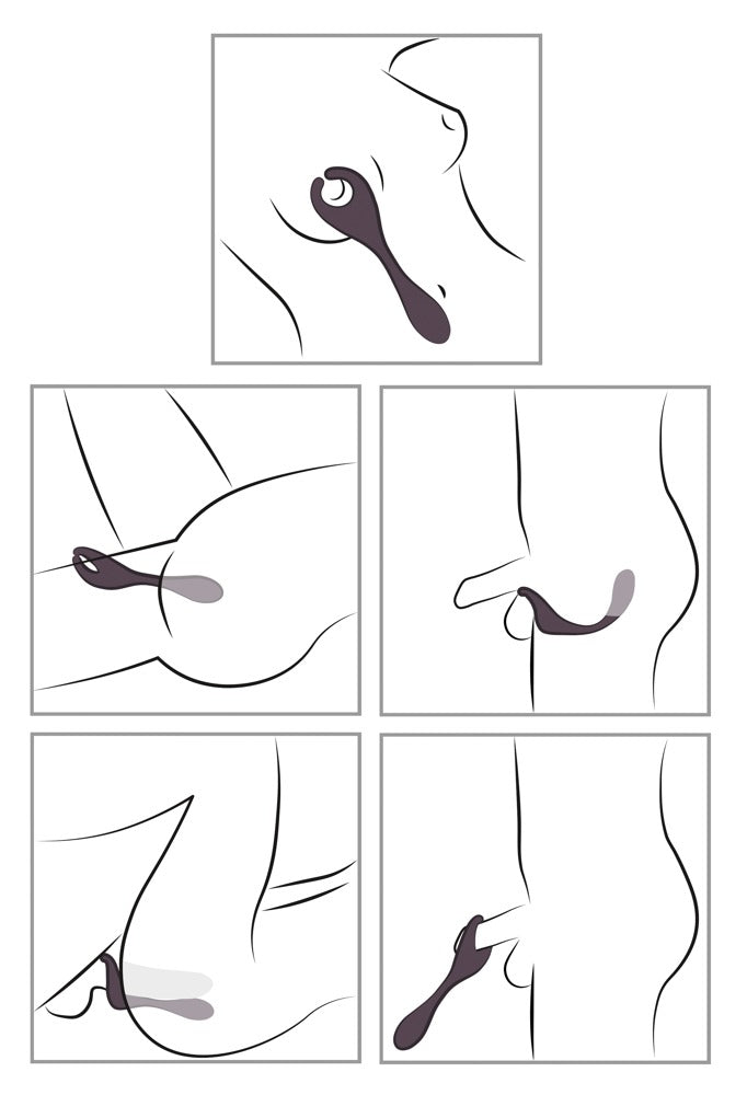 CC RC Couple's Vibr - Vibrador Doble con Control Remoto para Parejas