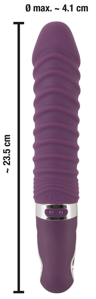 Sweet Smile Warming Soft Vibra - Vibrador Flexible con Calor y 12 Modos