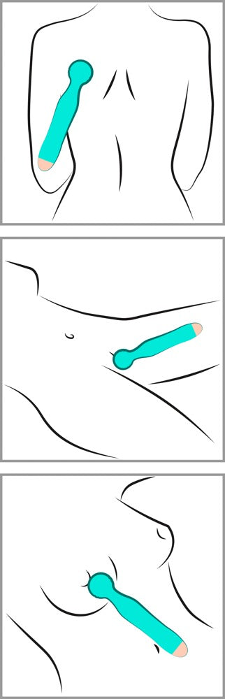 Cuties Mini Vibrator Green 2.G - Minivibrador Recargable USB