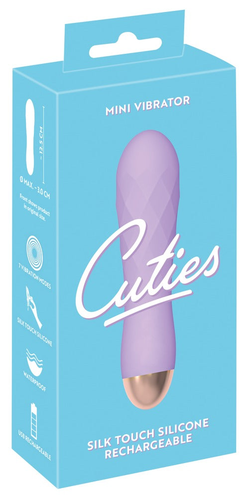 Cuties Mini Vibrator Purple2.G - Minivibradores Recargable USB