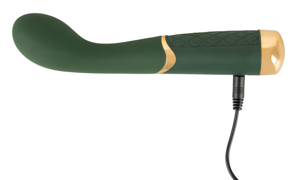 Vibrador Punto G Luxurious Emerald Love - 10 Modos de Vibración