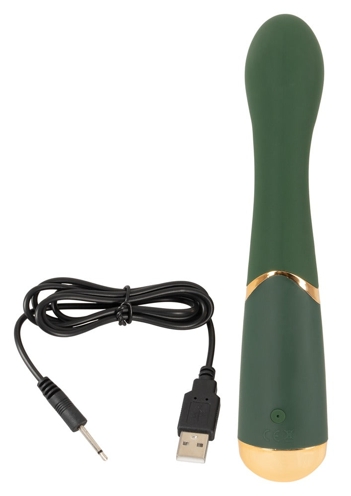 Vibrador Punto G Luxurious Emerald Love - 10 Modos de Vibración