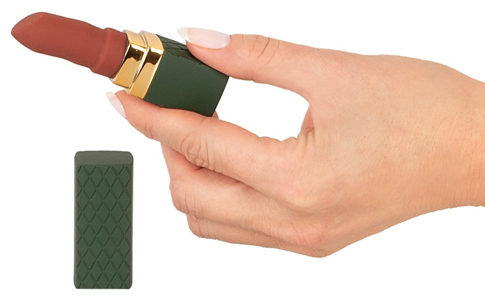 Luxurious Lipstick Vibrator Emerald Love - Minivibrador Discreto