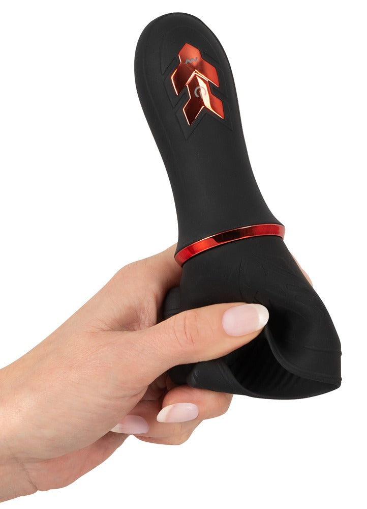 Rebel Glans Masturbator - Estimulador de Glande con 2 Motores y 10 Modos
