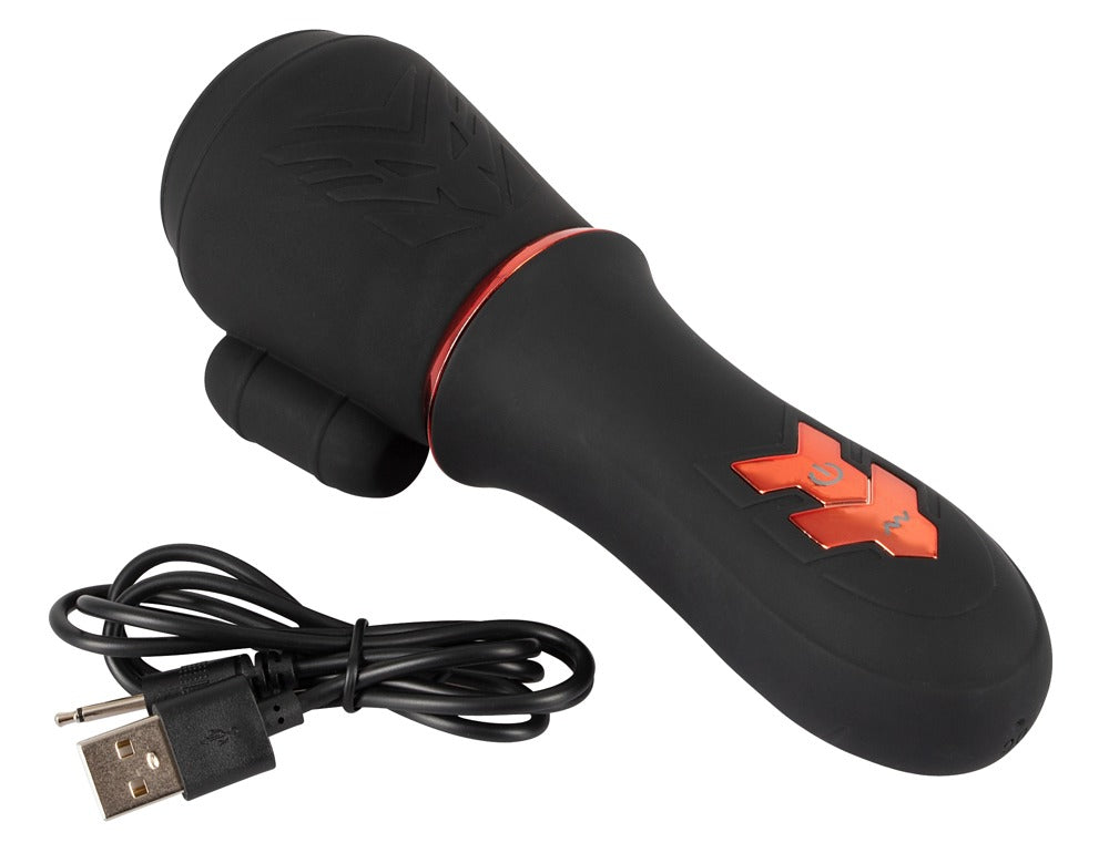 Rebel Glans Masturbator - Estimulador de Glande con 2 Motores y 10 Modos