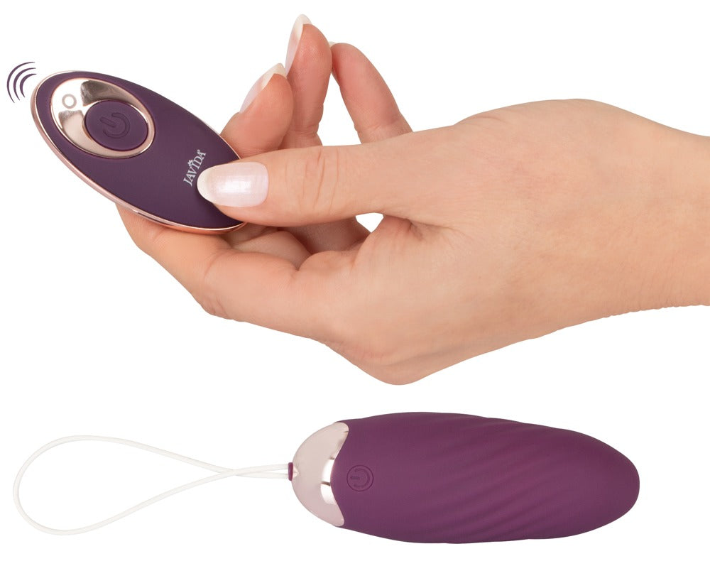 Javida RC Shaking Love Ball - Huevo Vibrador Recargable con Mando a Distancia