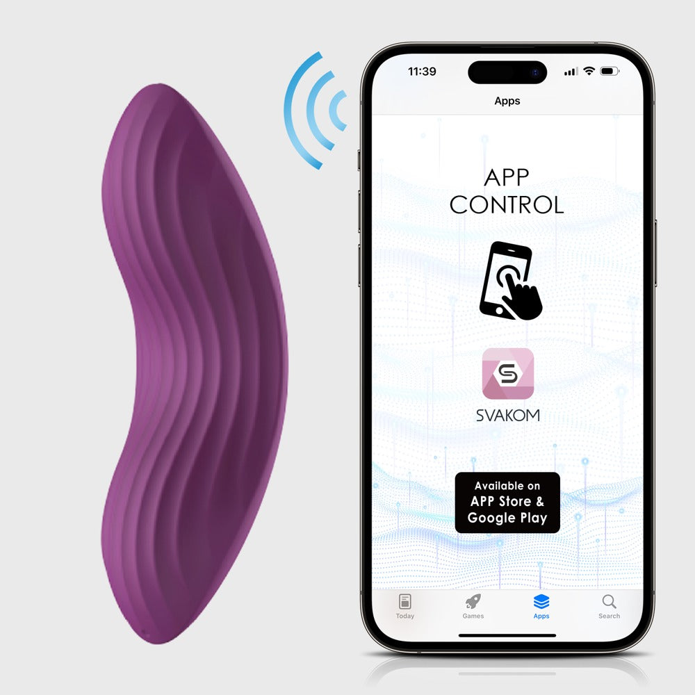 Svakom Edeny - Vibrador Externo Recargable con Control por App