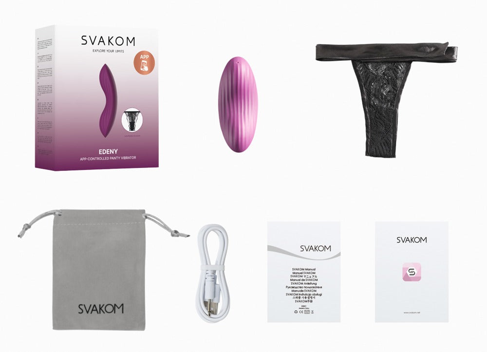Svakom Edeny - Vibrador Externo Recargable con Control por App